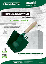 Stalco - kielnia do betonu kom&oacute;rkowego