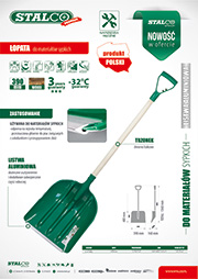 Stalco Premium - łopata do materiał&oacute;w sypkich