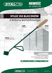 Stalco - rylec do betonu kom&oacute;rkowego