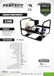 Stalco Perfect Power Tools - agregat prądotw&oacute;rczy