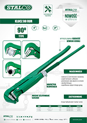 Stalco - klucz do rur 90&deg;